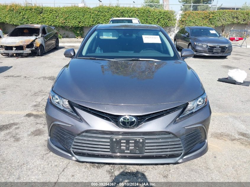 2022 Toyota Camry Le VIN: 4T1R11AK3NU707549 Lot: 39254367