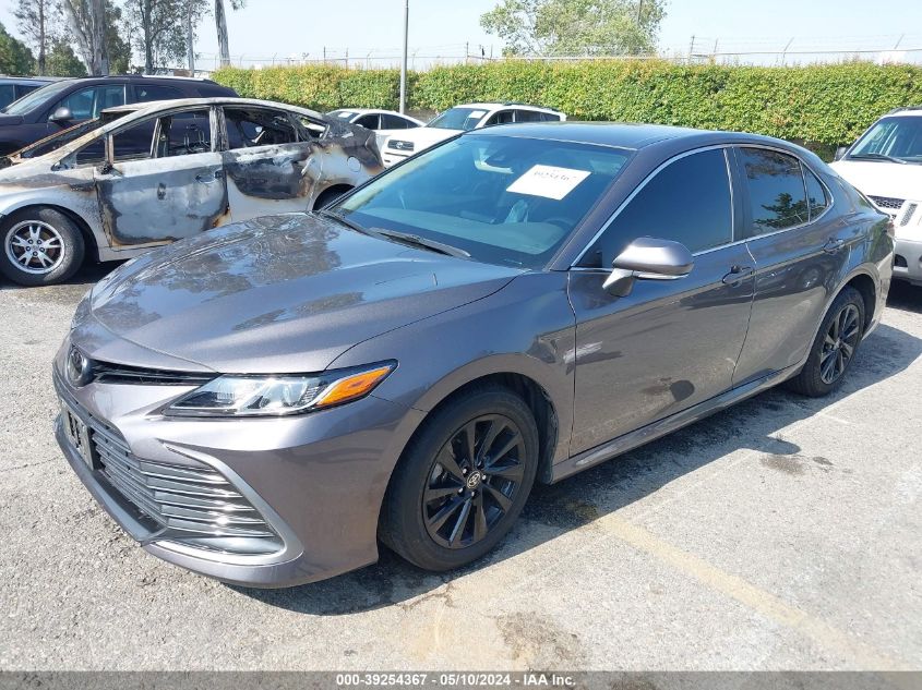 2022 Toyota Camry Le VIN: 4T1R11AK3NU707549 Lot: 39254367