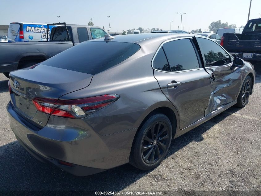 2022 Toyota Camry Le VIN: 4T1R11AK3NU707549 Lot: 39254367