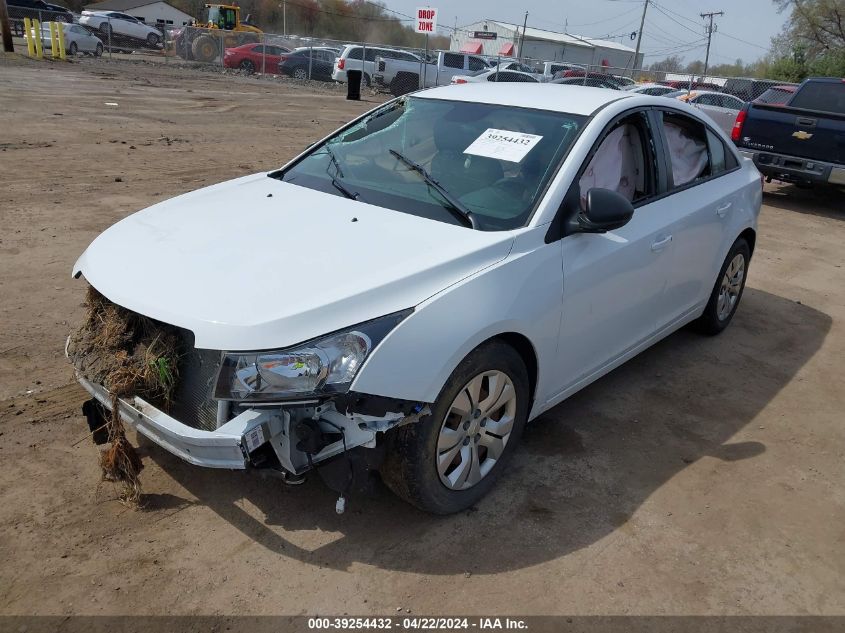 2016 Chevrolet Cruze Limited Ls Auto VIN: 1G1PC5SH5G7173495 Lot: 39254432