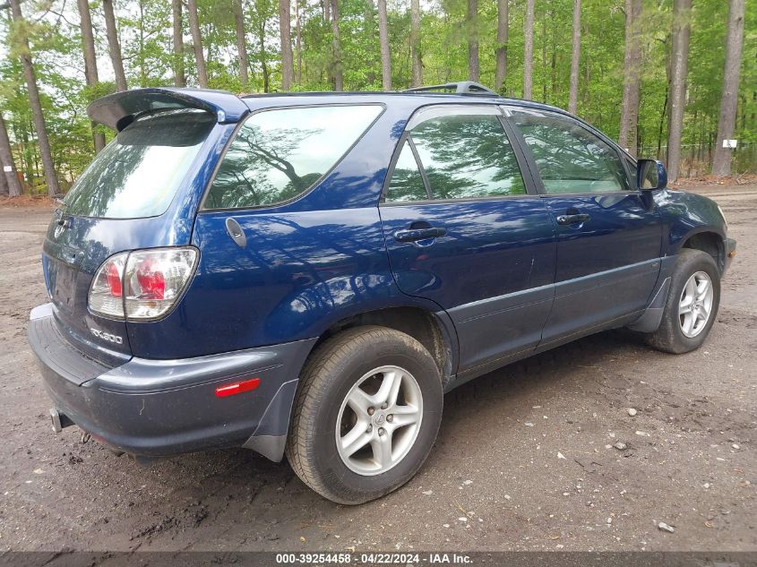 JTJHF10U430314889 | 2003 LEXUS RX 300