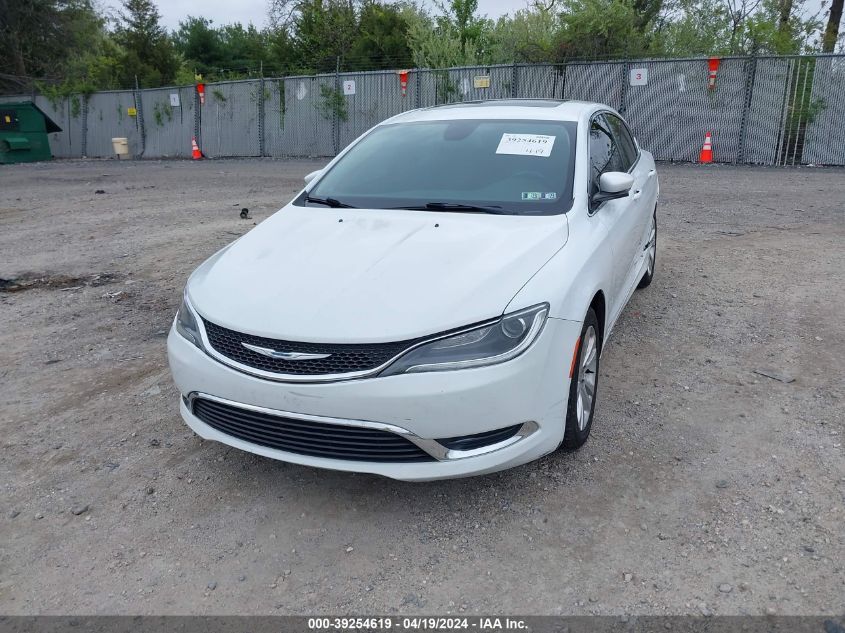 1C3CCCAB8GN115551 | 2016 CHRYSLER 200