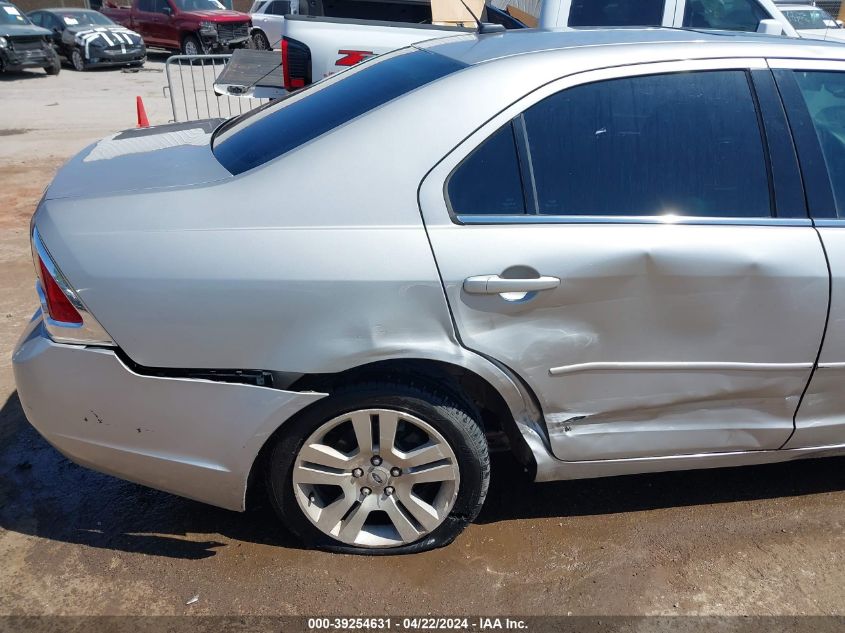 2008 Ford Fusion Sel VIN: 3FAHT08Z58R206059 Lot: 39254631