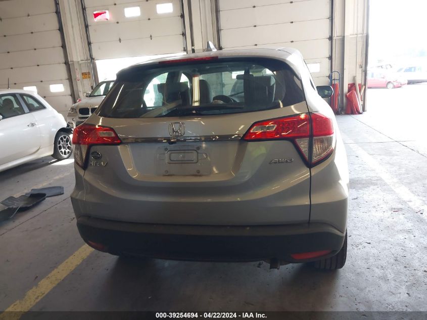 2019 Honda Hr-V Lx VIN: 3CZRU6H33KM720609 Lot: 39254694