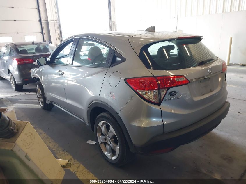 2019 Honda Hr-V Lx VIN: 3CZRU6H33KM720609 Lot: 39254694