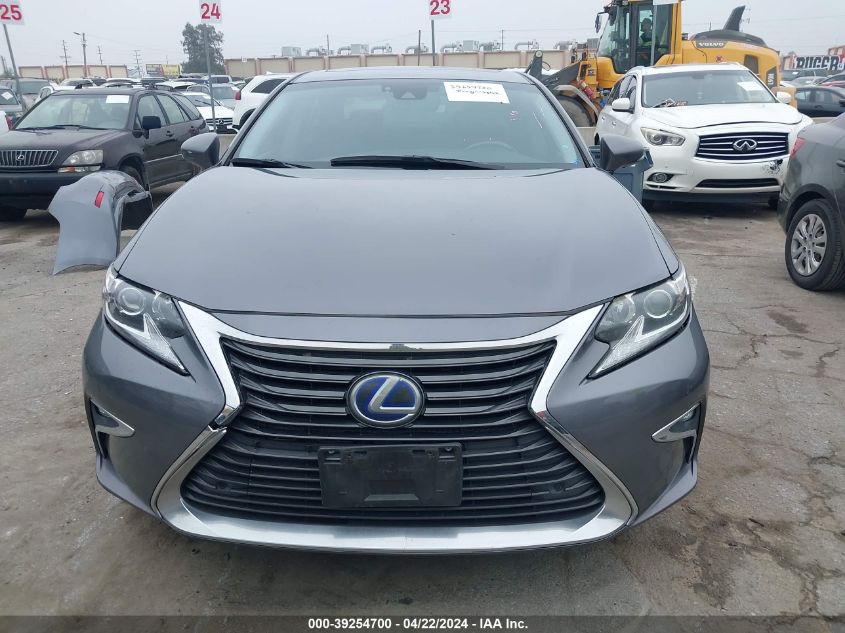 2016 Lexus Es 300H VIN: JTHBW1GG1G2120757 Lot: 39254700