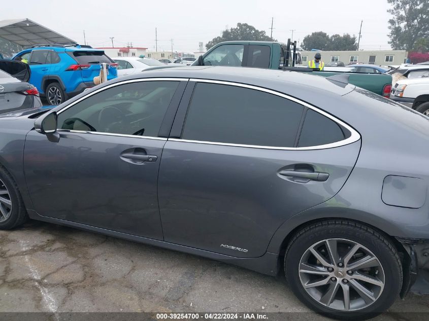 2016 Lexus Es 300H VIN: JTHBW1GG1G2120757 Lot: 39254700