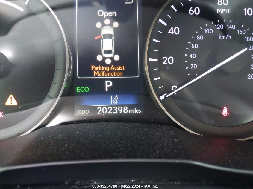 2016 Lexus Es 300H VIN: JTHBW1GG1G2120757 Lot: 39254700