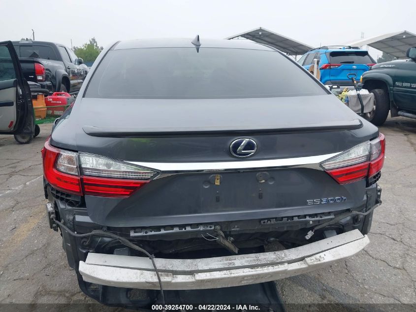 2016 Lexus Es 300H VIN: JTHBW1GG1G2120757 Lot: 39254700