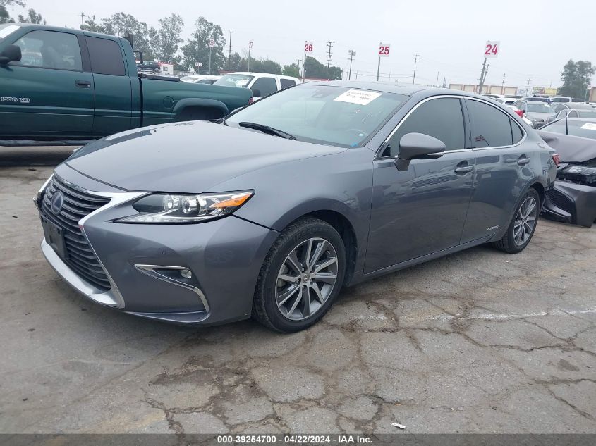 2016 Lexus Es 300H VIN: JTHBW1GG1G2120757 Lot: 39254700