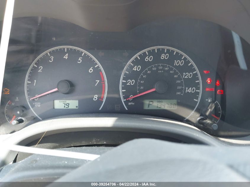 2009 Toyota Corolla Le VIN: JTDBL40E899069871 Lot: 39254706