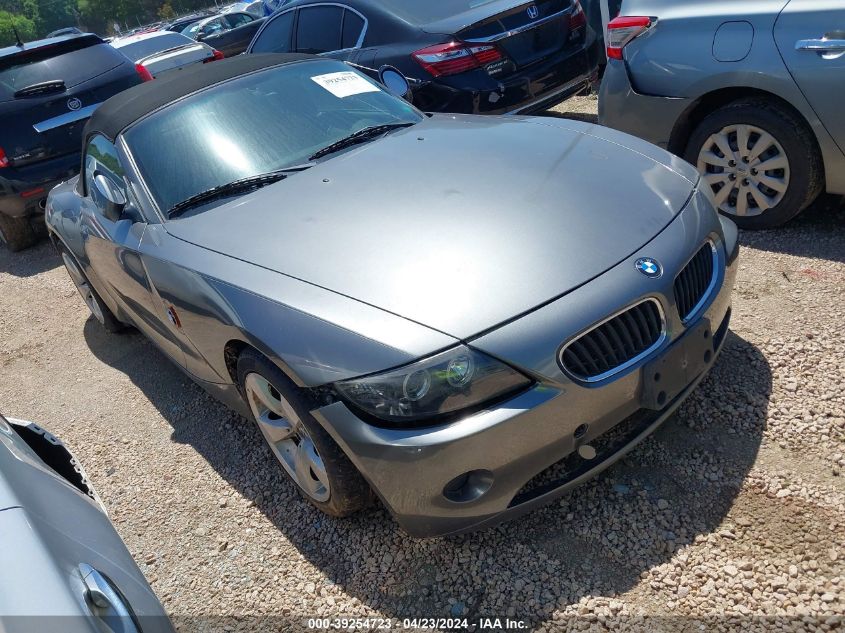 4USBT33463LS42305 2003 BMW Z4 2.5I