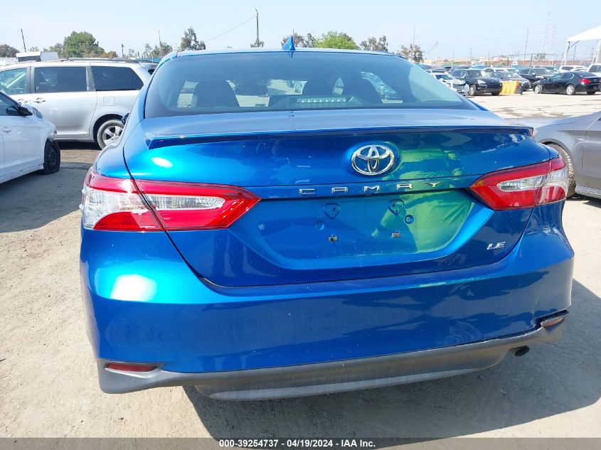 2020 Toyota Camry Le VIN: 4T1L11AKXLU375001 Lot: 39254737