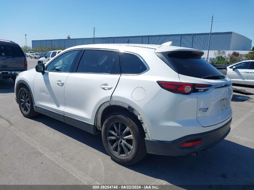 2016 Mazda Cx-9 Touring VIN: JM3TCBCY6G0100364 Lot: 39254748