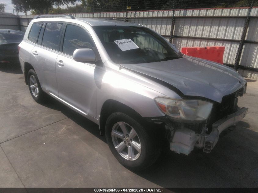 2010 Toyota Highlander Base V6 VIN: 5TDZK3EH7AS004224 Lot: 39254756