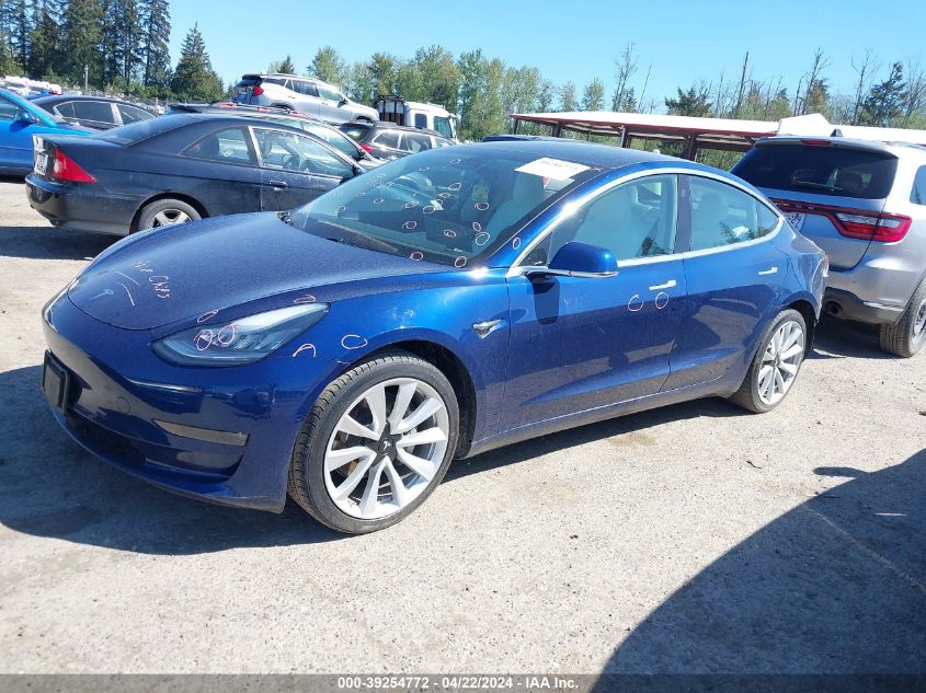 2019 Tesla Model 3 Long Range/Mid Range/Standard Range/Standard Range Plus VIN: 5YJ3E1EA3KF417879 Lot: 39254772