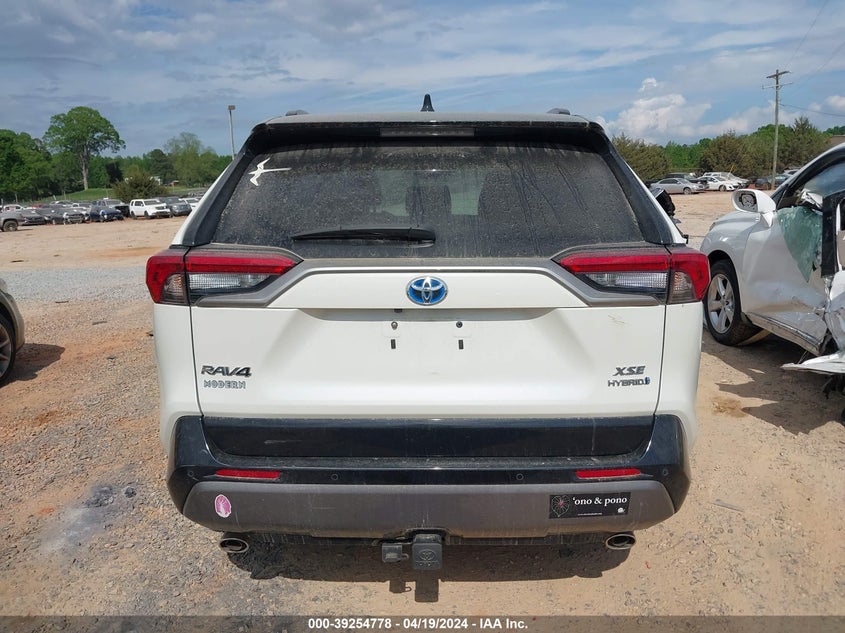VIN 4T3E6RFV1MU061693 2021 TOYOTA RAV4 XSE HYBRID