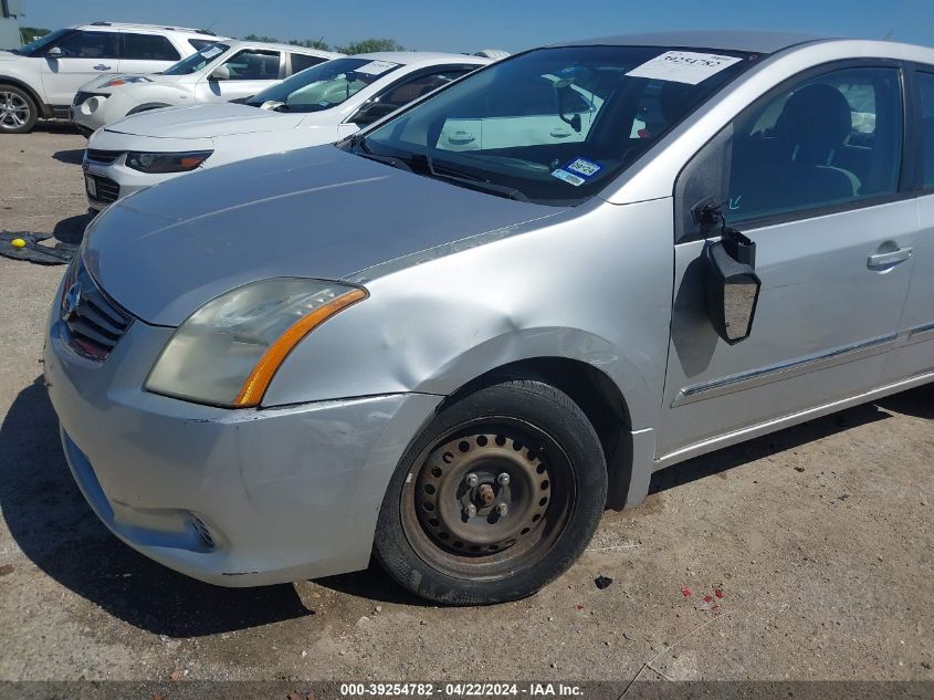 2010 Nissan Sentra 2.0S VIN: 3N1AB6AP7AL604746 Lot: 39254782