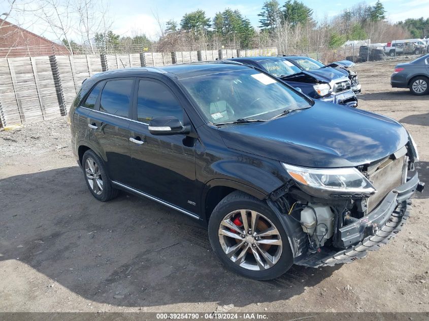 2015 Kia Sorento Limited V6 VIN: 5XYKWDA75FG653260 Lot: 39254790