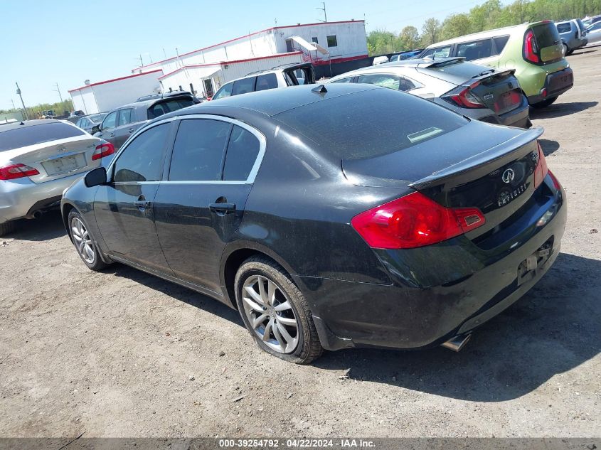 JNKBV61F27M816998 | 2007 INFINITI G35X