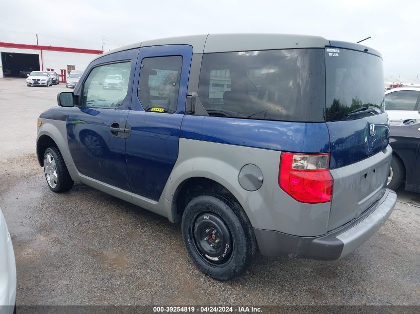 2003 Honda Element Ex VIN: 5J6YH18593L013912 Lot: 39254819