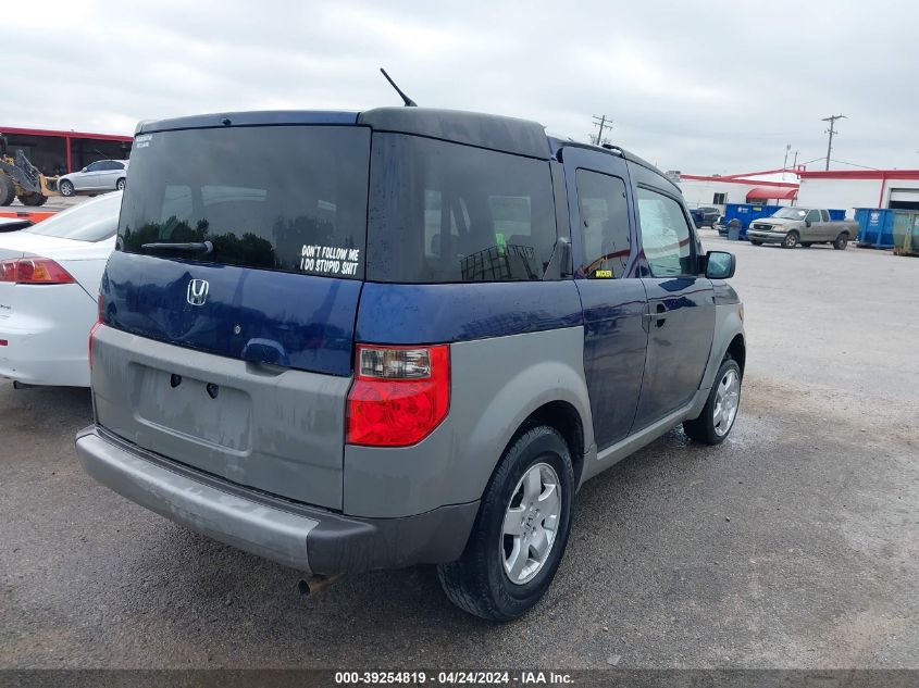 5J6YH18593L013912 2003 Honda Element Ex