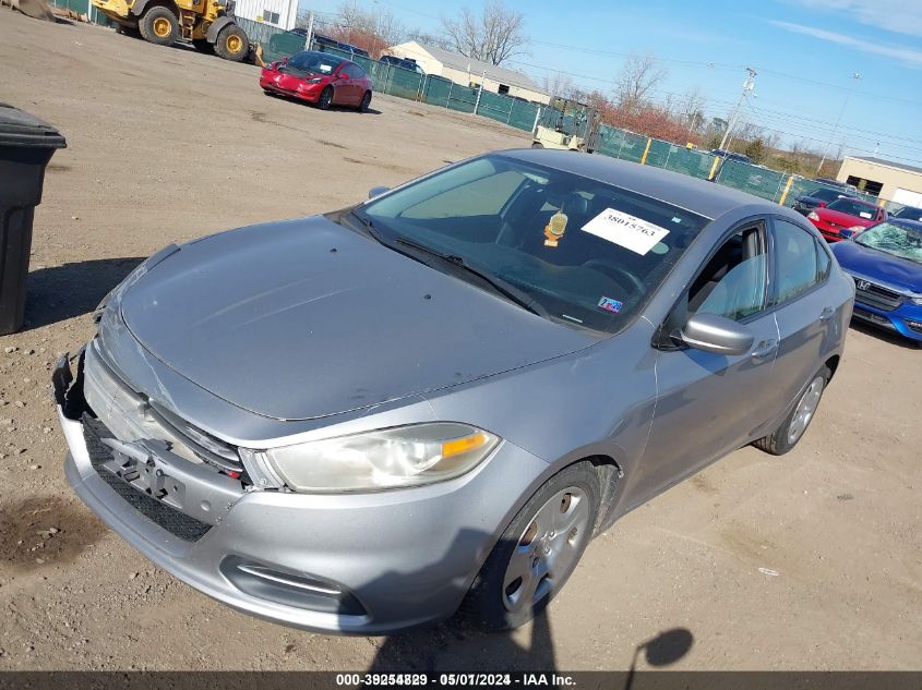 2015 Dodge Dart Se VIN: 1C3CDFAA6FD165679 Lot: 39254829