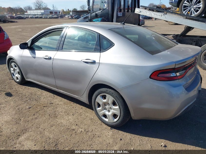2015 Dodge Dart Se VIN: 1C3CDFAA6FD165679 Lot: 39254829