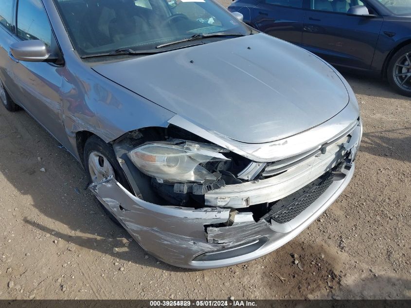 2015 Dodge Dart Se VIN: 1C3CDFAA6FD165679 Lot: 39254829