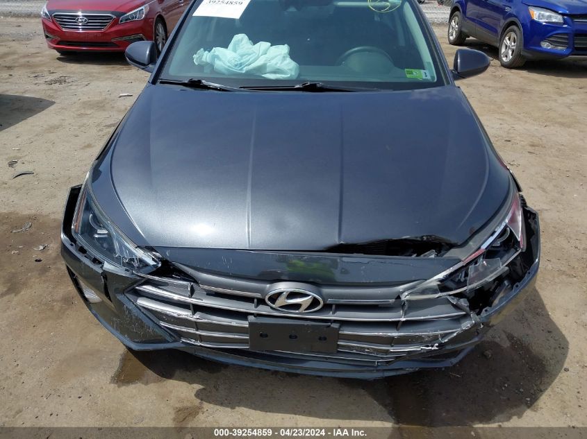 2020 Hyundai Elantra Sel VIN: 5NPD84LFXLH582262 Lot: 39254859