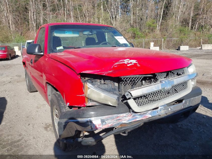 2006 Chevrolet Silverado 1500 Work Truck VIN: 3GCEK14V56G238247 Lot: 39254864