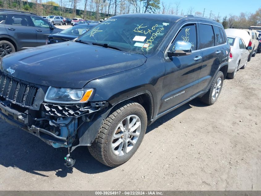 2015 Jeep Grand Cherokee Limited VIN: 1C4RJFBG2FC166030 Lot: 39254917