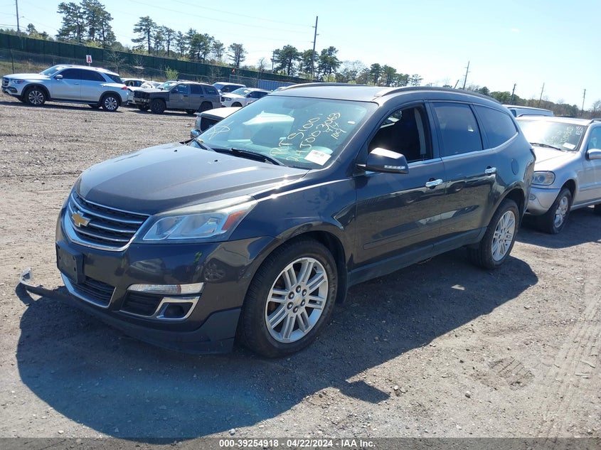 2014 CHEVROLET TRAVERSE 1LT - 1GNKVGKD8EJ371225