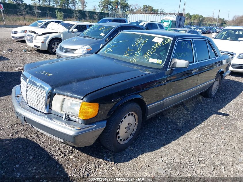 1991 Mercedes-Benz 350 Sdl VIN: WDBCB35EXMA591465 Lot: 39254920