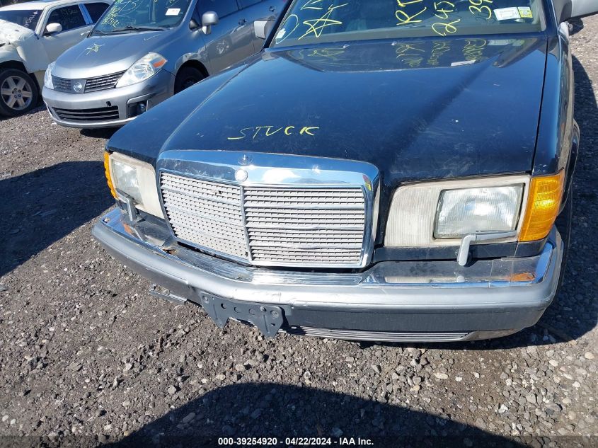 1991 Mercedes-Benz 350 Sdl VIN: WDBCB35EXMA591465 Lot: 39254920