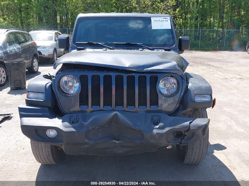 2021 Jeep Wrangler Sport S 4X4 VIN: 1C4HJXAG5MW796297 Lot: 39254930