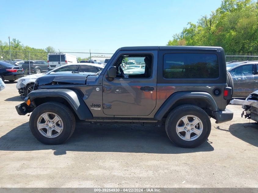 2021 Jeep Wrangler Sport S 4X4 VIN: 1C4HJXAG5MW796297 Lot: 39254930