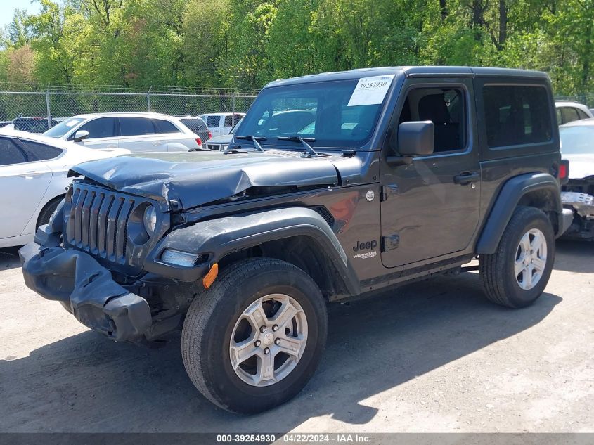 2021 Jeep Wrangler Sport S 4X4 VIN: 1C4HJXAG5MW796297 Lot: 39254930