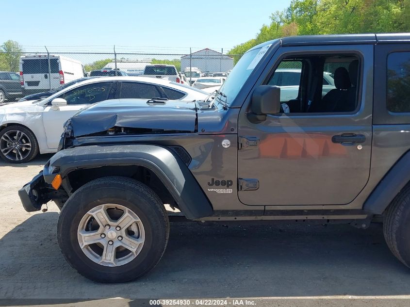 2021 Jeep Wrangler Sport S 4X4 VIN: 1C4HJXAG5MW796297 Lot: 39254930