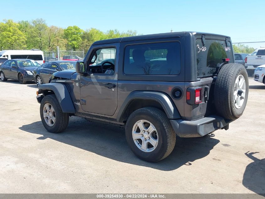 2021 Jeep Wrangler Sport S 4X4 VIN: 1C4HJXAG5MW796297 Lot: 39254930