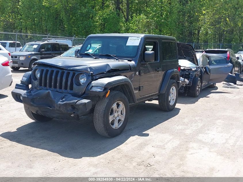 2021 Jeep Wrangler Sport S 4X4 VIN: 1C4HJXAG5MW796297 Lot: 39254930