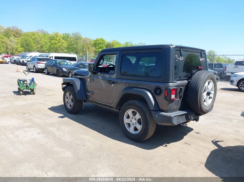 2021 Jeep Wrangler Sport S 4X4 VIN: 1C4HJXAG5MW796297 Lot: 39254930