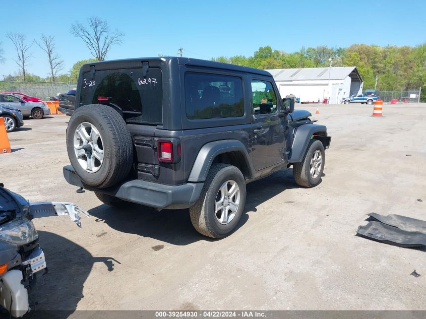 2021 Jeep Wrangler Sport S 4X4 VIN: 1C4HJXAG5MW796297 Lot: 39254930