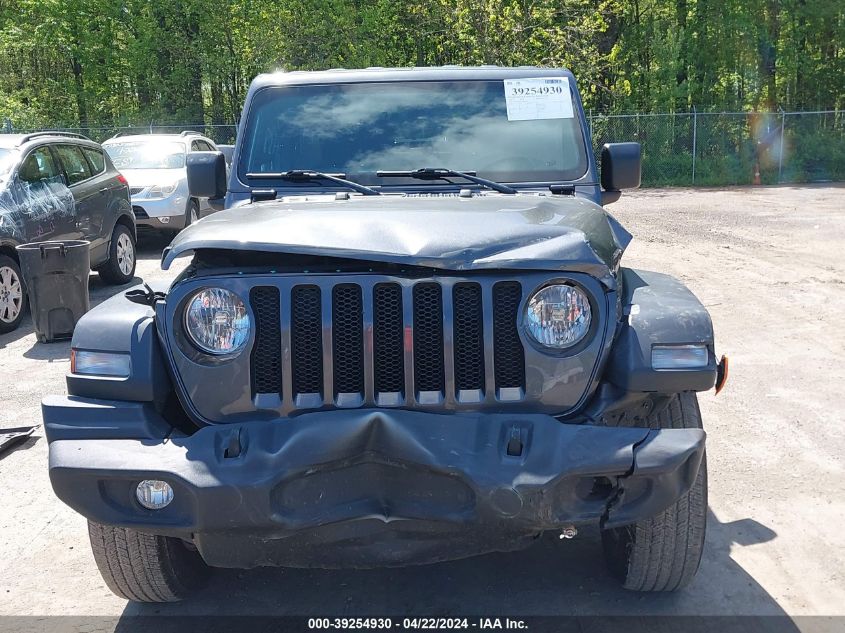 2021 Jeep Wrangler Sport S 4X4 VIN: 1C4HJXAG5MW796297 Lot: 39254930