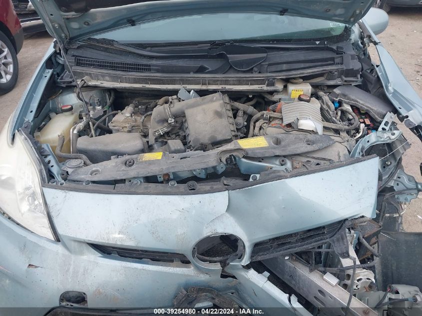 2014 Toyota Prius Three VIN: JTDKN3DU7E1822496 Lot: 39254980