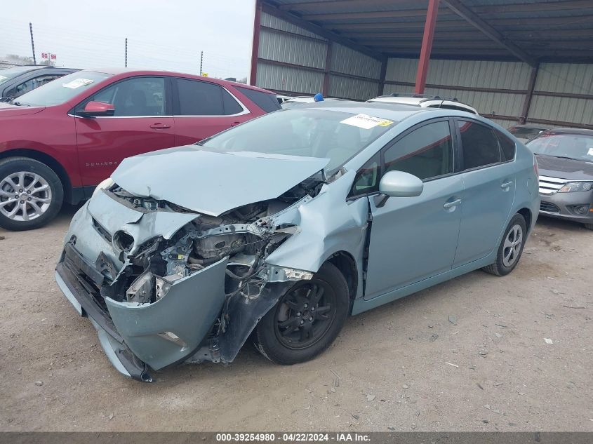 2014 Toyota Prius Three VIN: JTDKN3DU7E1822496 Lot: 39254980