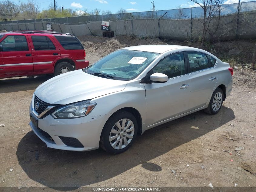 2016 Nissan Sentra Fe+ S/S/Sl/Sr/Sv VIN: 3N1AB7APXGL642289 Lot: 39254990