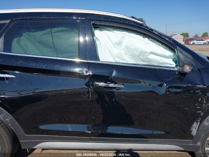 2021 Hyundai Tucson Limited VIN: KM8J33AL1MU371359 Lot: 39255026