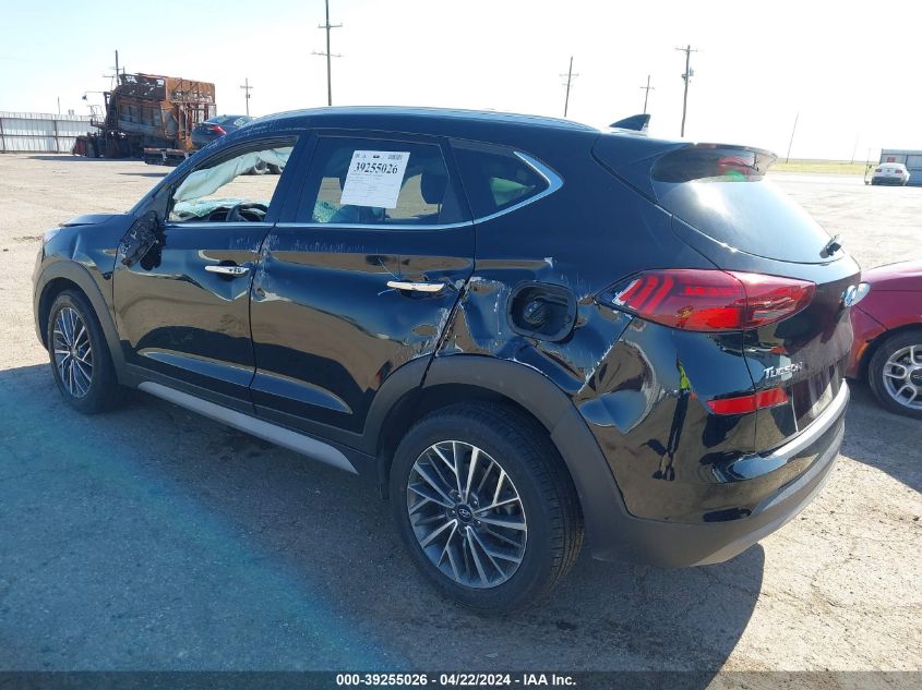 2021 Hyundai Tucson Limited VIN: KM8J33AL1MU371359 Lot: 39255026