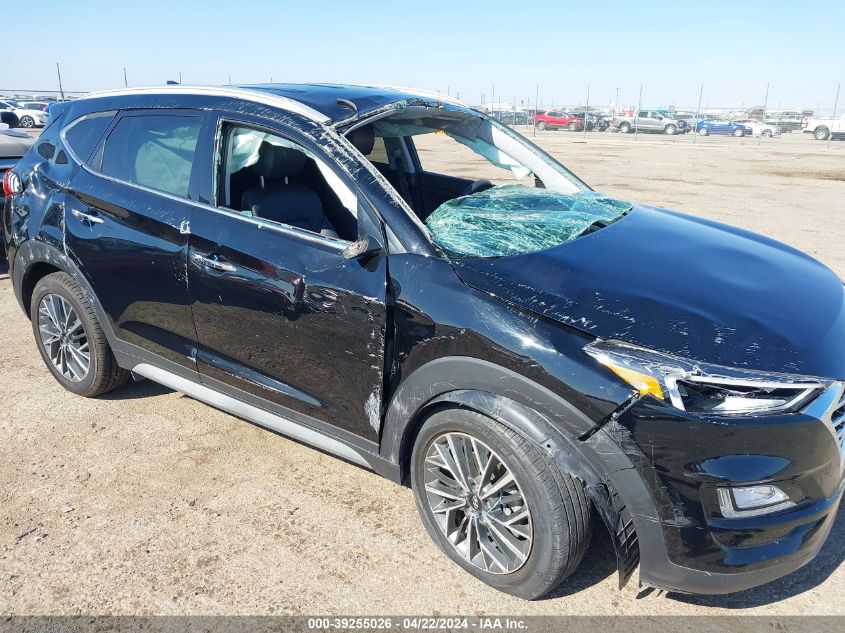 2021 Hyundai Tucson Limited VIN: KM8J33AL1MU371359 Lot: 39255026
